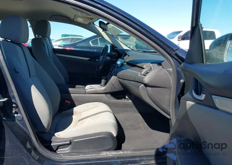 2019 Honda Civic Lx из США, поврежденный, VIN 19XFC2F68KE050924